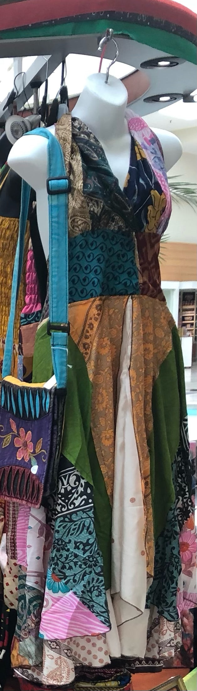 Ganga Silk Halter Dresses