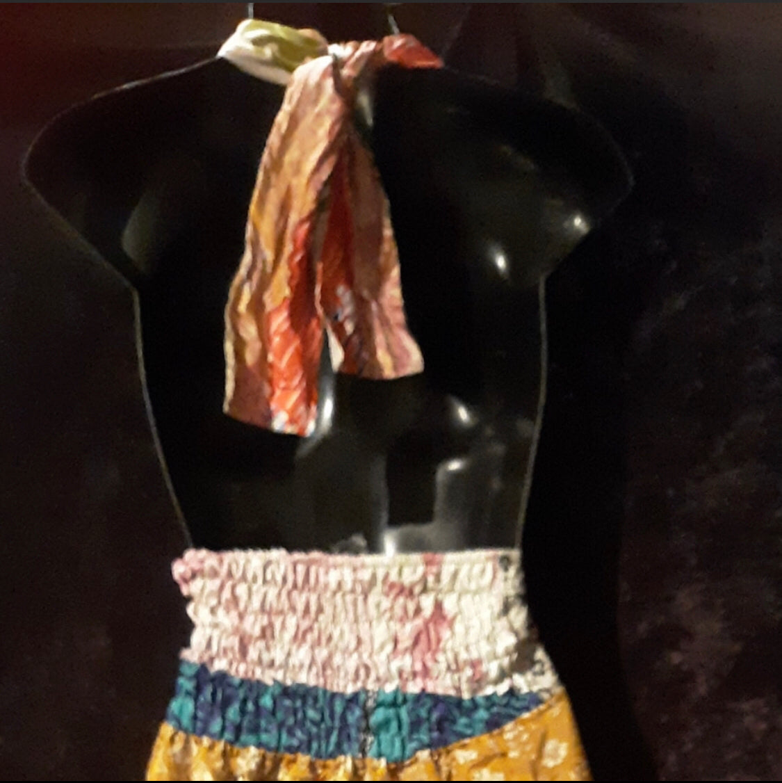 Ganga Silk Halter Dresses